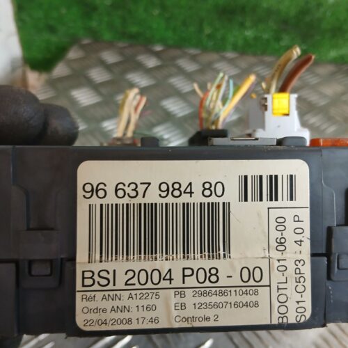 CAJA RELES / FUSIBLES CITROEN C4 COUPE VTR | 11.04 – 12.06