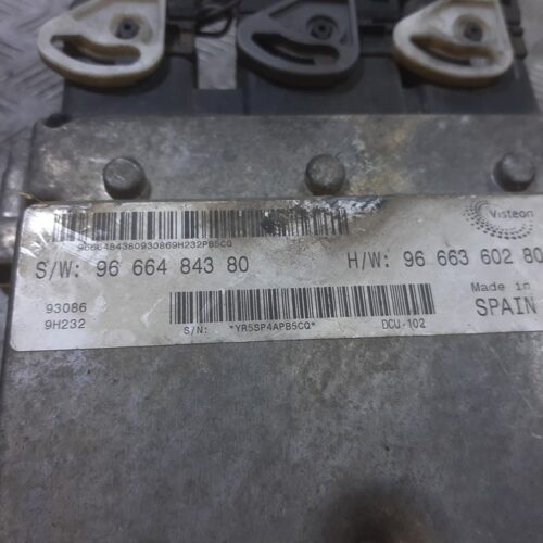 CENTRALITA MOTOR UCE PEUGEOT BOXER CAJA ABIERTA (BAT. 4035)(333/335)(2007 =>) HDi (330)   |   10.08 – 12.11