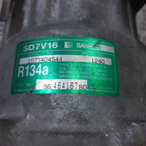 COMPRESOR AIRE ACONDICIONADO CITROEN C5 BERLINA Collection   |   0.04 – …