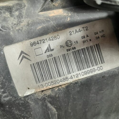 FARO IZQUIERDO CITROEN C3 1.4 HDi Audace   |   07.07 – 12.08