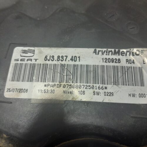 ELEVALUNAS DELANTERO IZQUIERDO SEAT IBIZA SC (6J1) Reference | 02.08 – 12.13