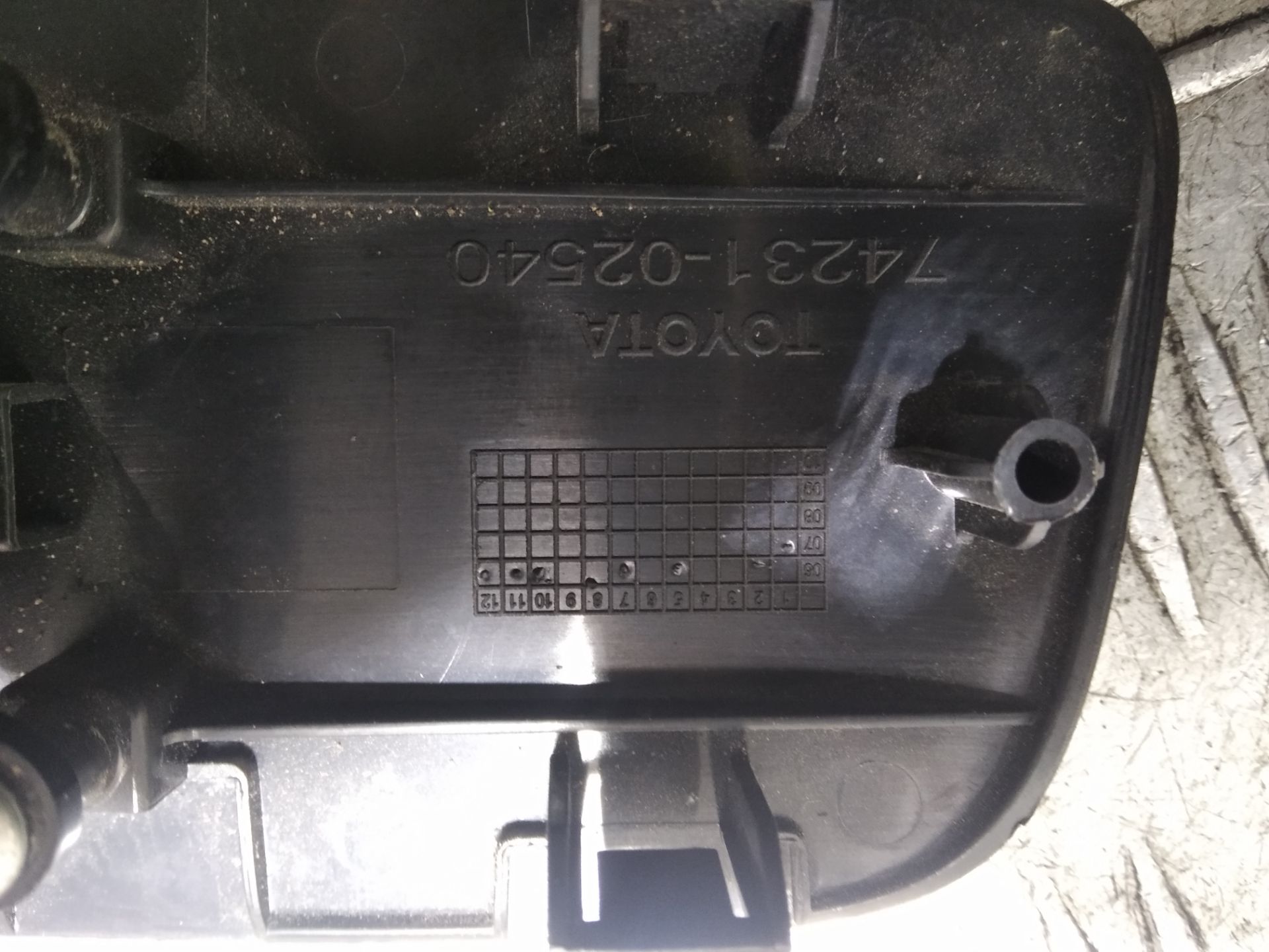 MANDO ELEVALUNAS DELANTERO DERECHO TOYOTA AURIS Luna+ | 03.08 - 12.09