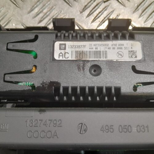 REJILLA AIREADORA OPEL INSIGNIA BERLINA Cosmo   |   07.08 – 12.11