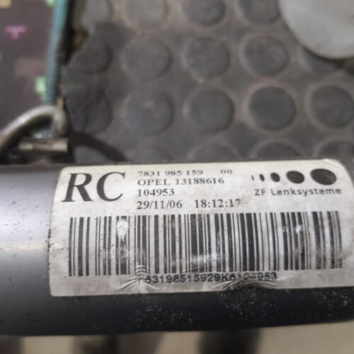 CREMALLERA DIRECCION OPEL ZAFIRA B Enjoy   |   01.10 – …