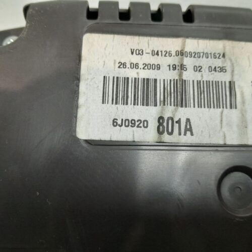 CUADRO INSTRUMENTOS SEAT IBIZA (6J5) Reference   |   02.08 – 12.15