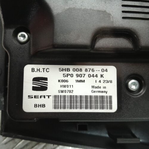 MANDO CLIMATIZADOR SEAT ALTEA (5P1) Reference   |   03.04 – 12.10