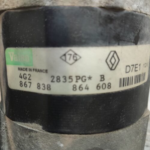 MOTOR ARRANQUE RENAULT CLIO II FASE I (B/CBO) 1.2 16V Alize   |   01.01 – …