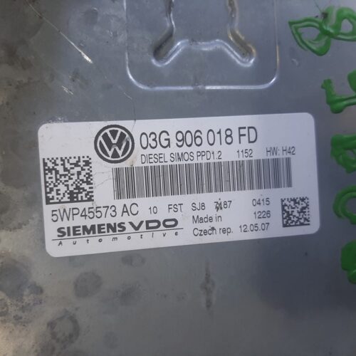 CENTRALITA MOTOR UCE SEAT ALTEA XL (5P5) Freetrack 4X4   |   06.07 – 12.11